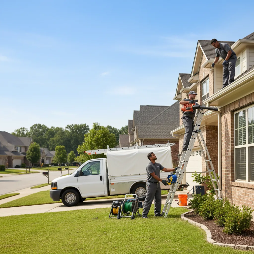 Home Gutter Service in Mercedes, TX near me
